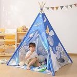 YiiMee Teepee Tent for Kids, Space 