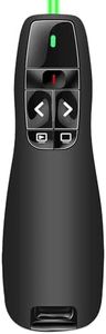 Verde Puntatore Presentatore Wireless Presenter Telecomando Presentazioni Powerpoint Senza Fili, 2.4GHz Telecomando Slide PC Pointer Penna Presentazioni per Computer Portatile Mac