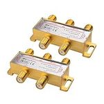 Cable Matters 2-Pack 2.4 Ghz 4 Way 