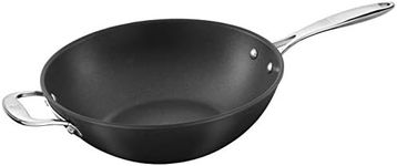 ZWILLING Forte TI-X 12" Wok, Silver, Regular