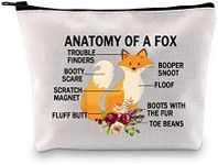 PXTIDY Anatomy of A Fox Makeup Bag 