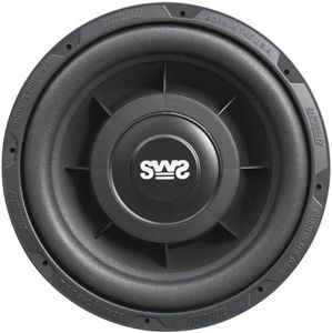 Earthquake Sound SWS-10X Shallow Woofer System 10-inch Car Subwoofer, 4-Ohm (Single)