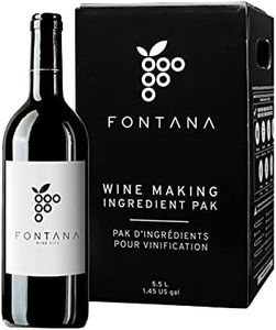 Fontana Pinot Noir Wine Kit | Wine Making Ingredient Kit - 6 Gallon Wine Kit | Premium Ingredients for DIY Wine Making | Makes 30 Bottles of Wine