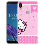 Fashionury Back Cover for Asus Zenfone Max Pro M1 (Silicone_Print 245)