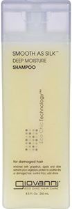GIOVANNI Smooth As Silk Deep Moisture Shampoo (for damaged hair), 250 Milliliters