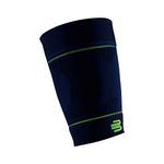 Bauerfeind Compression Thigh Bandage "Sports Compression Sleeves Upper Leg", 1 Pair of Sleeves Thigh Unisex, for Ball & Endurance Sports to Strengthen the Muscles, mens, 29345721500032, navy, M