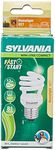 Sylvania Energy Saving Spiral Fast Start 6,000 Hour 12w (60w Equivalent) ES / E27 / Edison Screw Cap Warmwhite