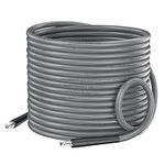 DANCINGBOAR 15M Pressure Washer Hose for Bosch AQT Series, Super Flexible Replacement Extension Water Clean Pipe 3600PSI, Pressure Washer Accessories for Bosch Click Type Plug Quick Connector