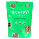 Snappy Grains Whole Grain Quick Cooking Barley. Hulless Barley. Ready in 10 Minutes. High Fiber, Protein Rich Ancient Grains for Healthy Breakfast, Risotto, Casseroles. Resealable Bag 400g