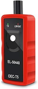 OBDResource Jdiag El 50448 TPMS - Outil de Réapprentissage pour Voiture - Moniteur de Pression de Pneus - Capteur pour Chevrolet/Buick/Cadillac/Opel - Outil de Réinitialisation