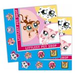 Unique Party 71576 - Littlest Pet Shop Paper Napkins, Pack of 16