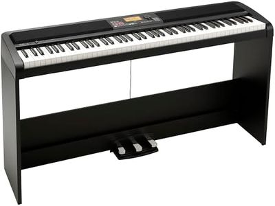 KORG XE20SP - Pianoforti Digitali con Accompagnamenti Styles, Supporto in Legno e 3 Pedali, 88 Tasti