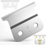 T Blade, T clipper and trimmer ceramic blades, T clipper and trimmer replacement blade replacement blade (Ceramic T blade + sliver steel blade)
