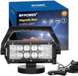 WFPOWER Magnetic Mount LED Work Light, Upgraded Super Bright 36W Portable LED Work Light with Dural Heavy Duty Carry Handle, Flood Headlight for Camping Car SUV Boat Bar Truck Driving Lamp Fog Lights