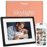 Skylight Digital Picture Frame - WiFi Enabled with Load from Phone Capability, Touch Screen Digital Photo Frame Display - Customizable Gift for Friends and Family - 10 Inch Black