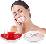 Lip Plumper Device Red Light Therapy, 2 in 1 Lip and Eye Care Tool with Heated for Anti-Aging, Smooth Lip Wrinkles, Lip Plumper Device and Reduce Dark Circles, 4 Levels Heating Temps