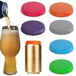 6 Pack Silicone Soda Can Lids - 2.1