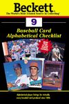 Beckett Baseball Card Alphabetical Checklist: 9