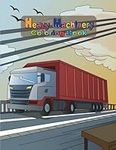 Heavy Machinery Coloring Book: 50+ Awesome One-Sided Images of Construction Vehicles Coloring Book for Adults, Toddlers, Teen, Boys, Girls, Kids ... A Big For Heavy Machinery Lovers