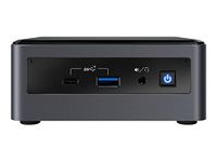 Intel Nuc 10 Performance Kit-Nuc10I7Fnhn Mini Pc With 10Th Generation I7 Processor&Thunderbolt 3 M2 Support Windows 11 Ready 3 Years Warranty,Intel,Black