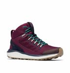 Columbia Womens Trailstorm Mid Waterproof Shoes -Red