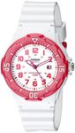 Casio Women's LRW200H-4BV Casio Ladies Dive Inspired Watch, White, One Size