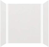 Transolid EWK603672-39 Expressions 3-Panel Shower Wall Kit, 36-in L x 60-in W x 72-in H, Gray