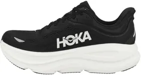 Hoka Men's Bondi 9 Sneaker, Black/W