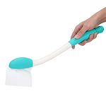 Bottom Buddy Toilet Aids,15.7in Motion Assistance Long Comfort Self Wipe Holder for Toilet Paper Tissue Grip Wiper for Limited Mobility Daily Living Bathroom Aid