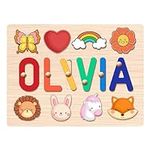 Wooden Name Puzzle for Kids Persona