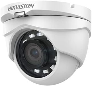 Hikvision 2MP 1080P Turbo HD Analog CCTV Surveillance Dome Camera 2.8mm Wide Angle Lens, Indoor/Outdoor Use. High-Definition Resolution Camera