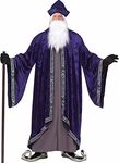 Forum Novelties Men's Grand Wizard Deluxe Designer Adult Plus Size Costume, Purple, 3X-Large