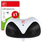 SWISSINNO Ultrasonic Rodent Repeller 30 m² for 230VAC plug: Two Powerfull Speakers repel Mice, Rats, Martens and Other Rodents with Ultrasound, for Indoor Use. x 1