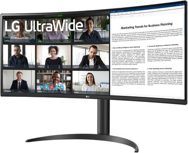 LG 34" Curved UltraWide Monitor – WQHD IPS Display