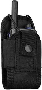 Kyrio Molle porta radio Walkie Talkie Pouch Case per cintura di servizio radio fondina tattica caccia citofono borsa interfono