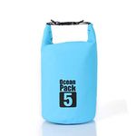 CALIST 5L Waterproof Outdoor Ocean Pack Swimming Dry Bag for Travelling,Camping,Hiking, Rafting (Multi Color)