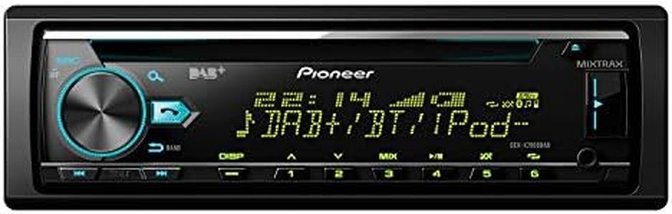 Pioneer DEH-X7800DAB Next Generation CD Tuner with Bluetooth, USB, DAB/DAB+ and Spotify. Connects to Apple iOS & Android Devices.