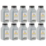 GPS Colour Your Dreams Black Toner Powder Compatible with Samsung M2625, MLT-116, Xerox 3117, Pack of 10, 80g Each