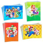 Hallmark Nintendo Super Mario Bros. Card Assortment (12 Blank Cards with Envelopes) for Birthdays, Back to School, Any Occasion