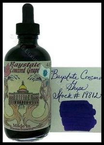 Baystate Concord Grape Noodler's Fountain Pen Ink, 130ml w/FREE Pen