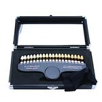 Telituny Dental Color Chart 20 Color Teeth Whitening Set 3D Shade Guide Color Comparator Teeth White Bleaching Dental Plate Colors Teeth Whitening Set