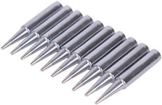 Bleiou 10pcs 900M-T-B Replacement Soldering Iron Tips for Radio Shack, TENMA, ATTEN, QUICK, Aoyue Solder Station