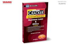 Taxmann's CRACKER for Business Laws & Ethics (Paper 5 | Law/BLE) – Covering Past Exam Questions & Answers | Summaries | Amended & Updated | CMA Intermediate | New Syllabus | Dec. 2024 Exam