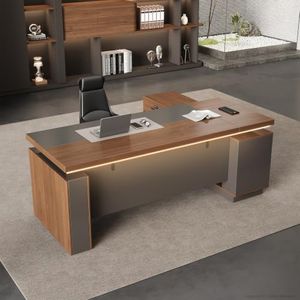 Nuipesn 79 Inch Electric L-Shaped Executive Desk, Height Adjustable Standing Desk for Home Office with Dual Motor Lift, 3 Memory Presets, LED Display and Cable Box, African Walnut and Iron Gray