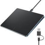 ProtoArc T1-A Wired Trackpad for Mac, High Precision Touchpad for Mac, USB Slim Touchpad Mouse with Multi-Touch Navigation for MacBook Air/MacBook Pro/iMac/Mac Mini, Grey