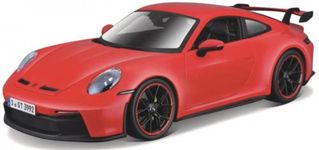 Maisto - 1/18 Scale Model Compatible with Porsche Replica Miniature Sports Car Collectible 911 GT3 2022 (Red)