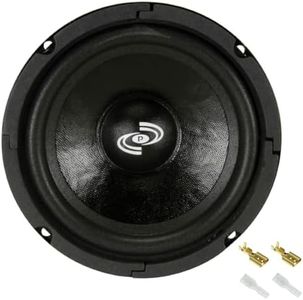 1 MIDWOOFER Compatible with Pyle PDMW6 16.5 cm 165 mm 6.5 Inch Speaker with 125 Watt RMS and 250 Watt Max with 8 Ohm Impedance for Home Party, Pack of 1