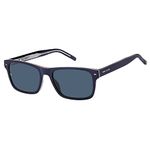 Tommy Hilfiger Men's Male Sunglass Style Th 1794/S, Blue, 55mm, 19mm