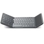 Foldable Wireless Keyboard with Touchpad,Mini Keyboard with Numeric Keys,Portable Lightweight Travel Keyboard Rechargeable Pocket Keyboard BT Keyboard for Android,Windows,IOS,iPad,Mac,iPhone