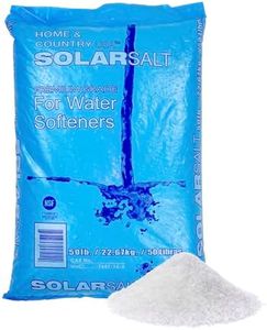 Home and Country USA 50 Pound Bag of All Natural Solar Salt for Water Softener.